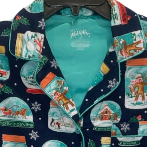 𝅺NICK & NORA  Sz Medium TOP Sock Monkey Snow Globes - Picture 4 of 5